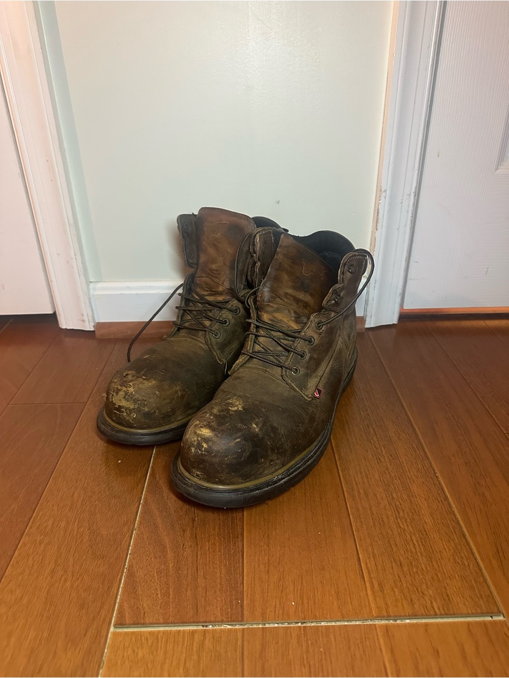 Red Wing 2212 USA Discontinued Leather Steel Toe Mens Boots 12